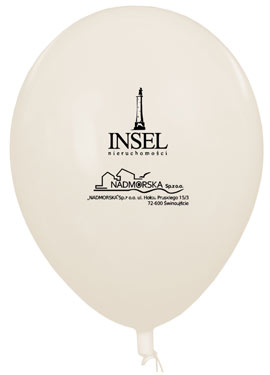 Balon z logotypem firmy INSEL
