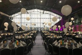 Balony dekorujące Salę bankietową