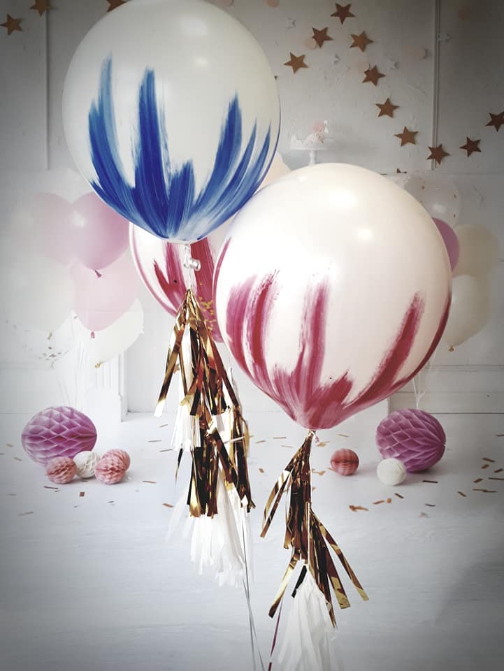 Ręcznie malowane balony