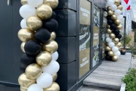 Otwarcie nowego punktu Silbruk na Bielanach Wrocławskich – Kolumny balonowe