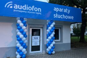 Kolumny balonowe dla firmy Audiofon – realizacja we Wrocławiu