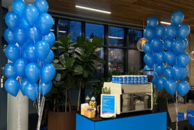 Rebranding Erste Bank Polska – balony z helem we Wrocławiu