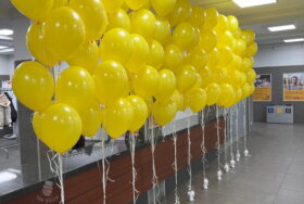 Realizacja dla Uniwersytetu DSW – bukiety balonowe na event we Wrocławiu