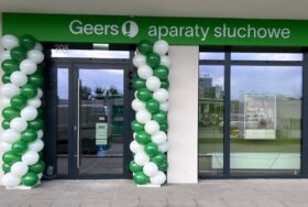 Dekoracje balonowe na otwarcie salonu Geers we Wrocławiu